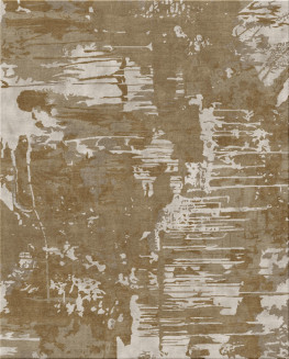 attitude 5660-abstract-30 - handgefertigter Teppich,  tibetisch (Indien), 100 Knoten Qualität